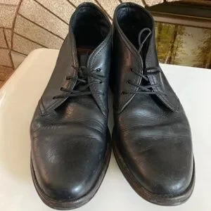 Frye | Shoes | Frye Oliver Black Leather Ankle Lace Up Boots  display picture 3